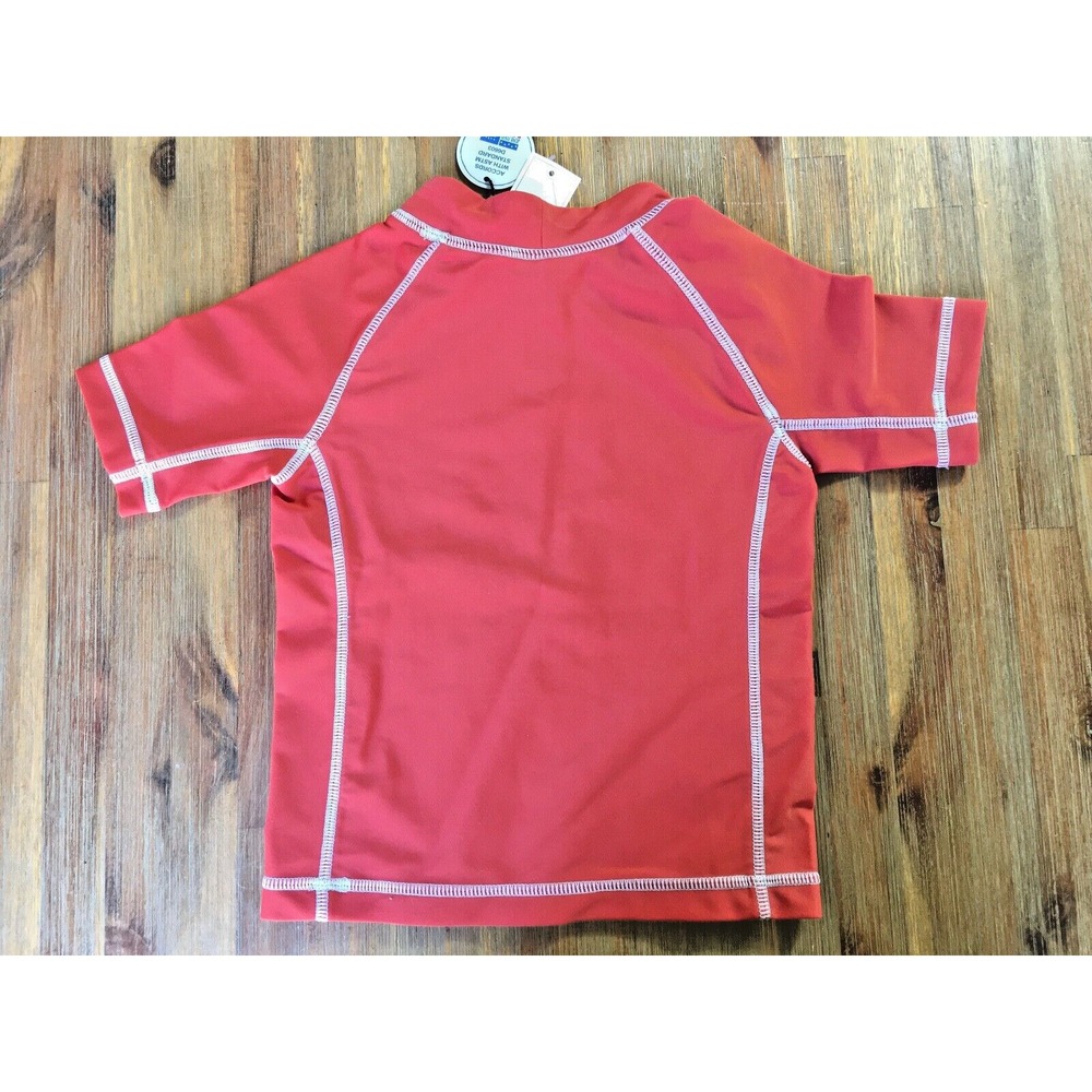 SPIDER-MAN Shirt Junk Food Baby Gap 18-24 Mo. UPF 50+ Rash Guard Beachy Vacation - Picture 3 of 3